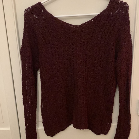 Garage Loose Knit Long Sleeve Sweater - Picture 2 of 4